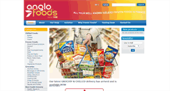 Desktop Screenshot of anglofoods.com